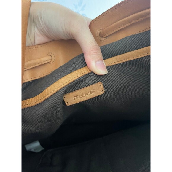 Madewell The Mini Lafayette Drawstring Tote Leather - Picture 5 of 6